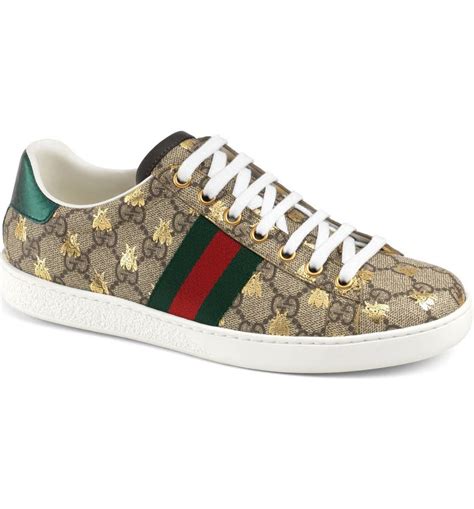 gucci ace sneakers high fidelity|Gucci bee sneakers women's.